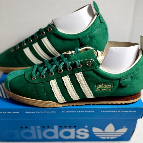 [JI3218] Mens Adidas Samba 62 'Collegiate Green' sz: 11 | NWB - Picture 6 of 11